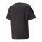 PUMA DOWNTOWN Logo Graphic T-Shirt Schwarz F01 - schwarz