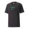 PUMA DOWNTOWN Logo Graphic T-Shirt Schwarz F01 - schwarz