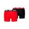 PUMA Everyday Basic 2P Boxershort Rot F011 - rot