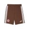 PUMA FC St. Pauli King Sweat Short Braun F01 - braun