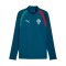 PUMA FPF Portugal Training 1/4 Zip Top Blau F15 - blau