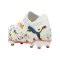 PUMA FUTURE 7 Match Creativity FG/AG Jr Kids Weiss Grün F01 - weiss