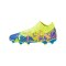 PUMA FUTURE Match FG/AG Energy Jr Kids Blau Gelb Pink F01 - blau