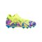 PUMA FUTURE Match FG/AG Energy Jr Kids Blau Gelb Pink F01 - blau