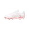 PUMA FUTURE Play FG/AG Breakthrough Jr Kids Weiss Rot Schwarz F01 - weiss