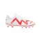 PUMA FUTURE Play FG/AG Breakthrough Jr Kids Weiss Rot Schwarz F01 - weiss