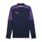 PUMA IndividualFinal 1/4 Zip Top Sweatshirt Blau Lila F01 - blau