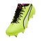 PUMA KING Ultimate MxSG Gelb Schwarz Pink F03 - gruen