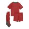 PUMA Portugal Minikit Trikot Set Home WM 2026 Kids Rot F01 - rot