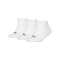 PUMA Sneaker Plain 3P Socken Weiß F300 - weiss