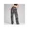 PUMA T7 Leo Luxe AOP Straight op Hose Damen Schwarz F01 - schwarz