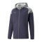PUMA teamCUP Casuals Kapuzenjacke Blau Grau F06 - blau