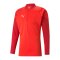 PUMA teamCUP HalfZip Sweatshirt Rot F01 - rot