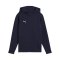 PUMA teamFINAL Casuals Kapuzenjacke Kids Blau F06 - dunkelblau