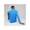 PUMA teamFINAL Training 1/4 Zip Sweatshirt F02 - dunkelblau