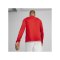 PUMA teamFINAL Training 1/4 Zip Sweatshirt Rot F01 - rot