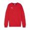 PUMA teamGOAL Casuals Sweatshirt Kids Rpt F01 - rot