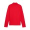 PUMA teamGOAL Training 1/4 Zip Sweatshirt Kids F01 - rot