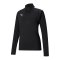 PUMA teamLIGA HalfZip Sweatshirt Damen Schwarz Weiss F03 - schwarz