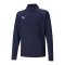 PUMA teamLIGA HalfZip Sweatshirt Kids Blau F06 - blau