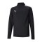 PUMA teamLIGA HalfZip Sweatshirt Kids Schwarz F03 - schwarz
