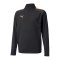 PUMA teamLIGA HalfZip Sweatshirt Schwarz Gelb F45 - schwarz