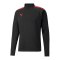 PUMA teamLIGA HalfZip Sweatshirt Schwarz Rot F43 - schwarz