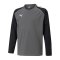 PUMA teamLIGA Sweatshirt Kids Grau F13 - grau