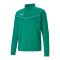 PUMA teamRISE HalfZip Sweatshirt Grün F05 - gruen