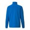 PUMA teamRISE HalfZip Sweatshirt Kids Blau F02 - blau
