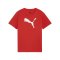 PUMA teamRISE Logo Trainingshirt Kids Rot F01 - rot