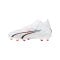 PUMA ULTRA Pro FG/AG Breakthrough Jr Kids Weiss Rot F01 - weiss