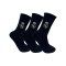 Real Madrid 3 Pairs Socken Schwarz - schwarz