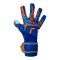 Reusch Attrakt Freegel Fusion Goaliator Torwarthandschuhe Blau - blau