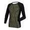 Reusch Padded Eco Sweatshirt Schwarz Grün F7050 - schwarz