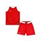 Spalding Double Face Trikot Set Rot - rot