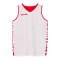 Spalding Essential Reversible Shirt Rot Weiss F03 - schwarz