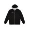 Spalding Flow Kapuzenjacke Kids Schwarz - schwarz
