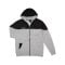 Spalding Funk Kapuzenjacke Grau - grau