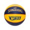 Spalding TF-33 FIBA Composite Basketball Blau Gelb - blau