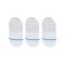 Stance Uncommon Gamut II Socks 3er Pack Weiss - weiss