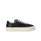 Stepney Dellow Leather Damen Schwarz Weiss - schwarz