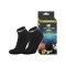 Tapedesign Gripsock Short Socken Schwarz - schwarz