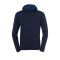 uhlsport Essential Kapuzenjacke Kids Blau F12 - blau