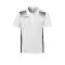 uhlsport Goal Poloshirt Kids Weiss Schwarz F02 - weiss