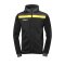 uhlsport Offense 23 Kapuzenjacke Schwarz Grau F07 - schwarz
