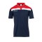 uhlsport Offense 23 Poloshirt Kids Blau Rot F10 - blau
