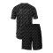 uhlsport Progressive Torwart Set Torwartset Schwarz F01 - schwarz