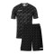uhlsport Progressive Torwart Set Torwartset Schwarz F01 - schwarz