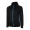 Umbro Pro Training Kapuzenjacke Schwarz Blau FLKM - schwarz